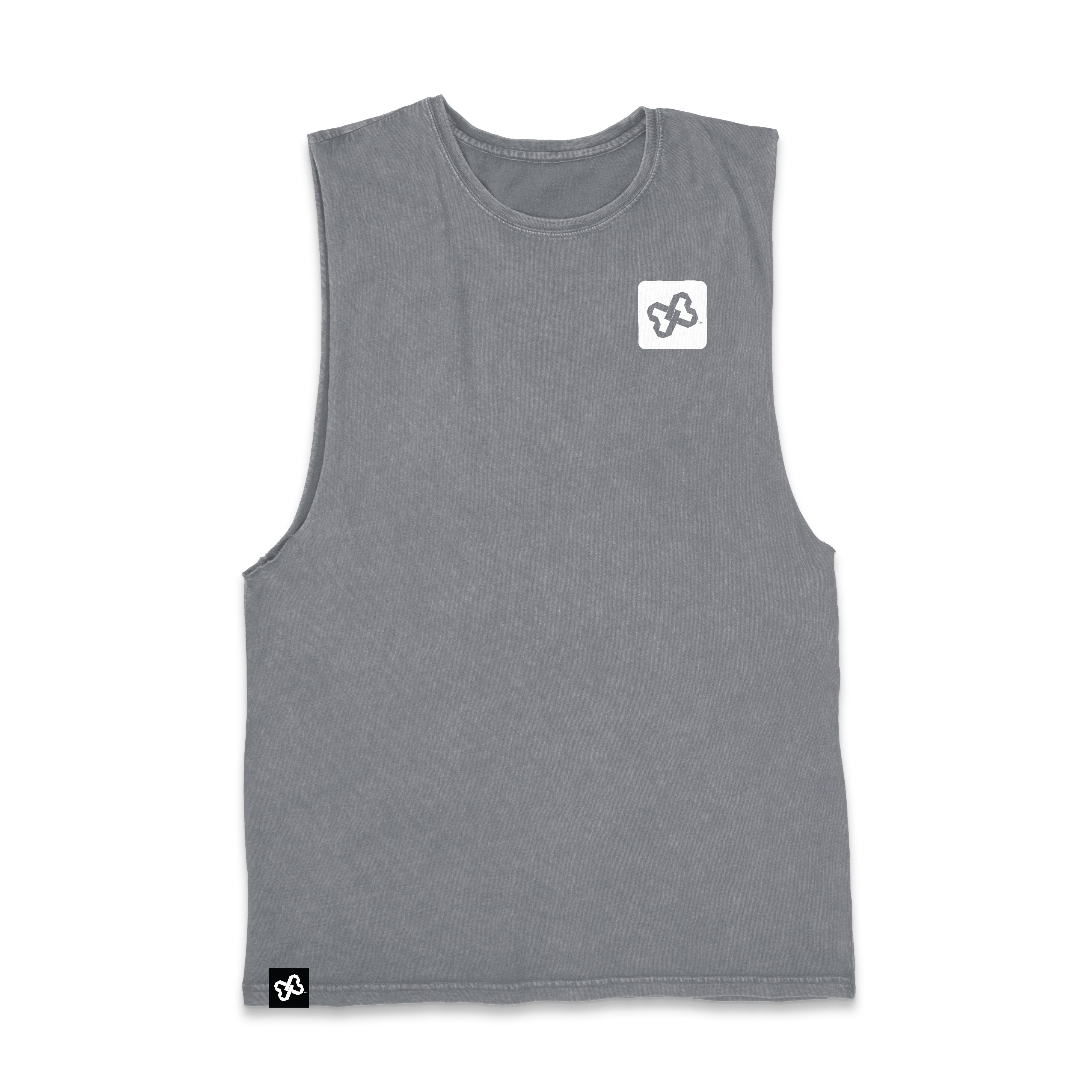 MENS STONE WASH BARNARD TANK