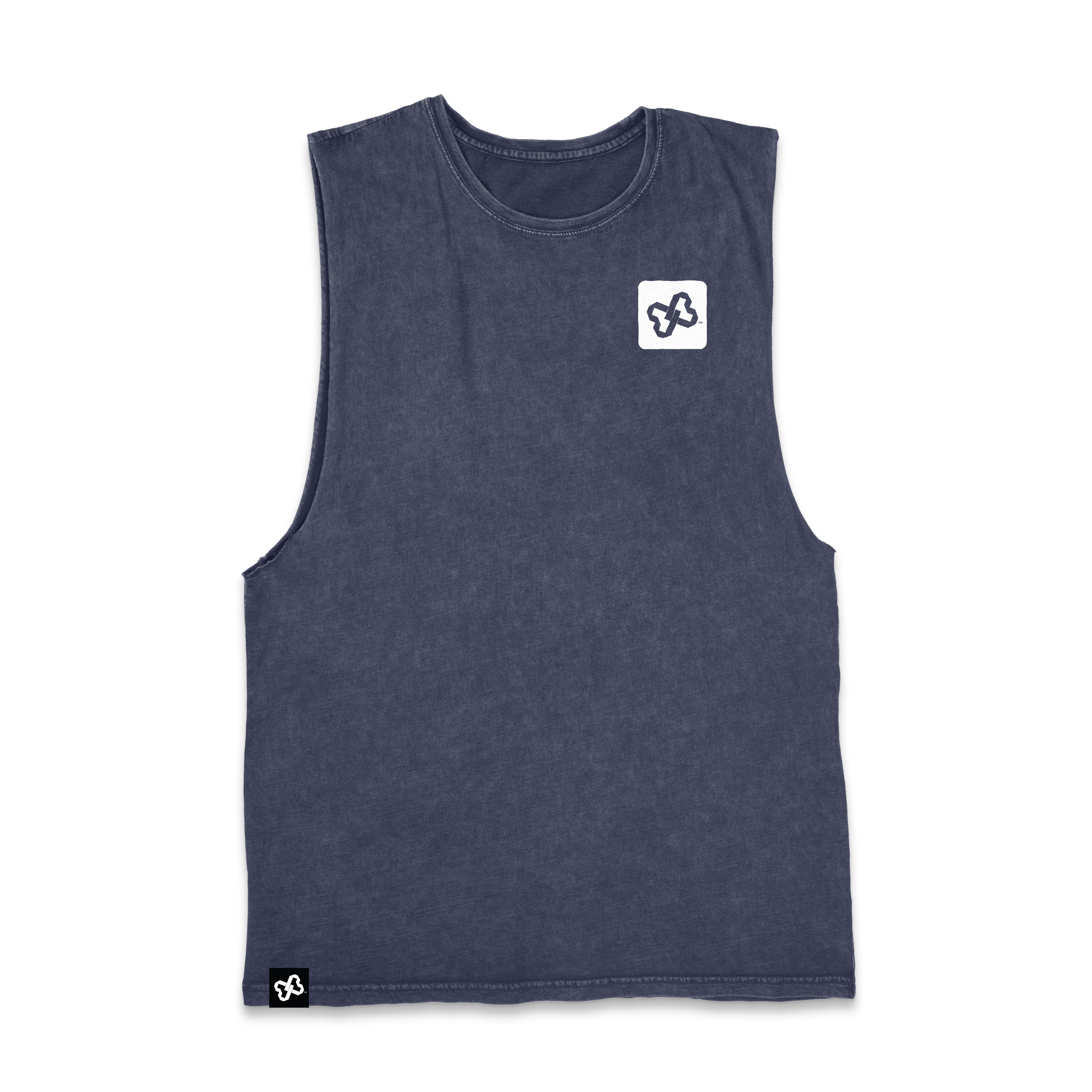 MENS STONE WASH BARNARD TANK