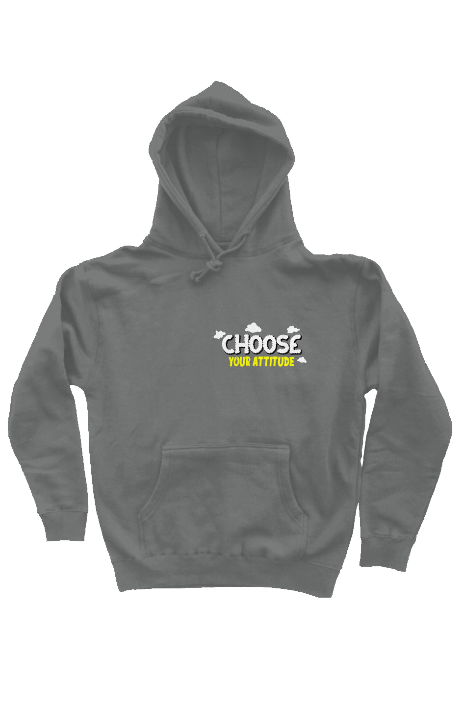 Attitude in the Clouds - Hoodie / Charcoal 