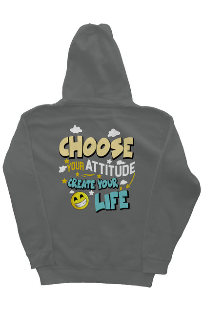 Attitude in the Clouds - Hoodie / Charcoal 