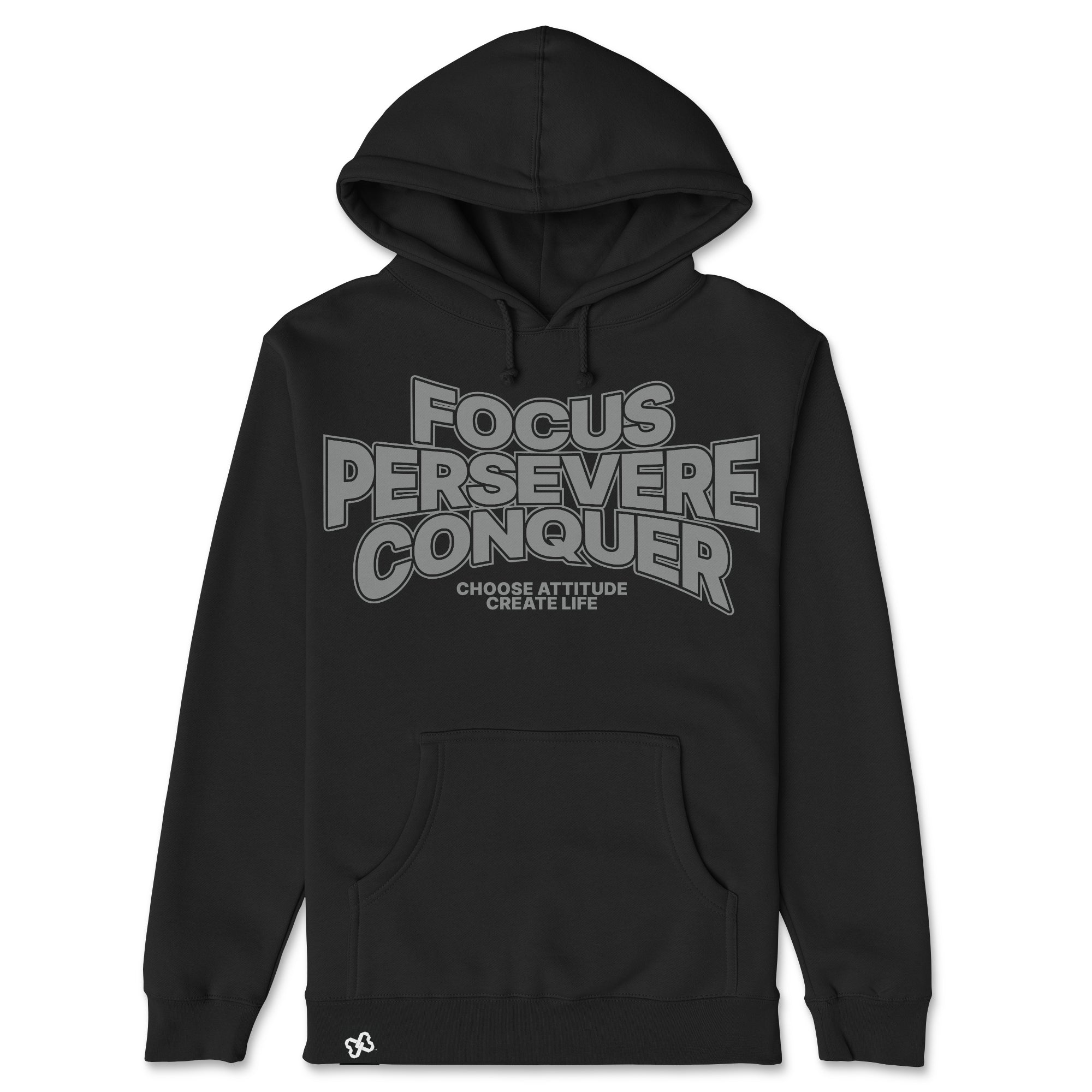 Focus Perservere Conquer Hoodie