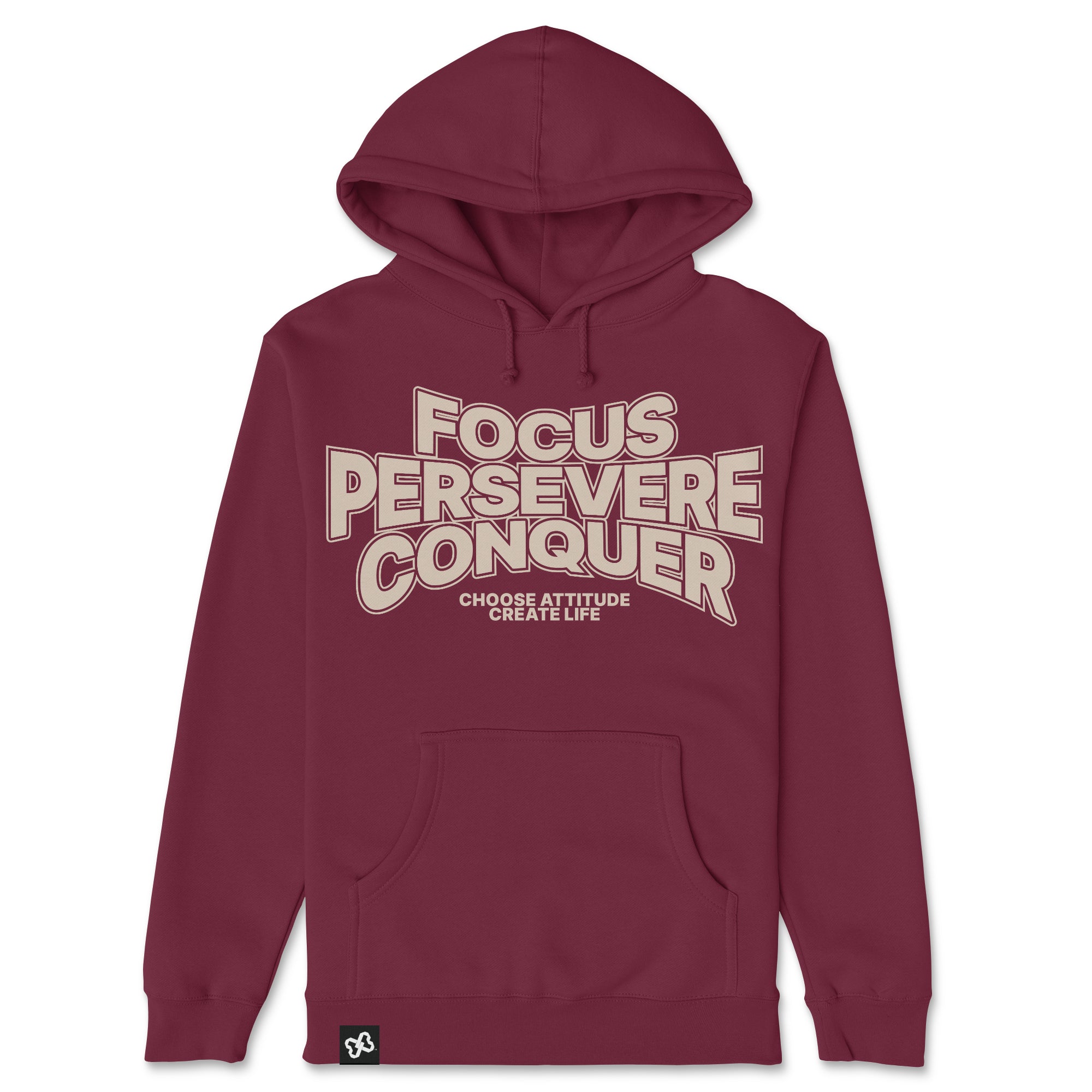 Focus Perservere Conquer Hoodie