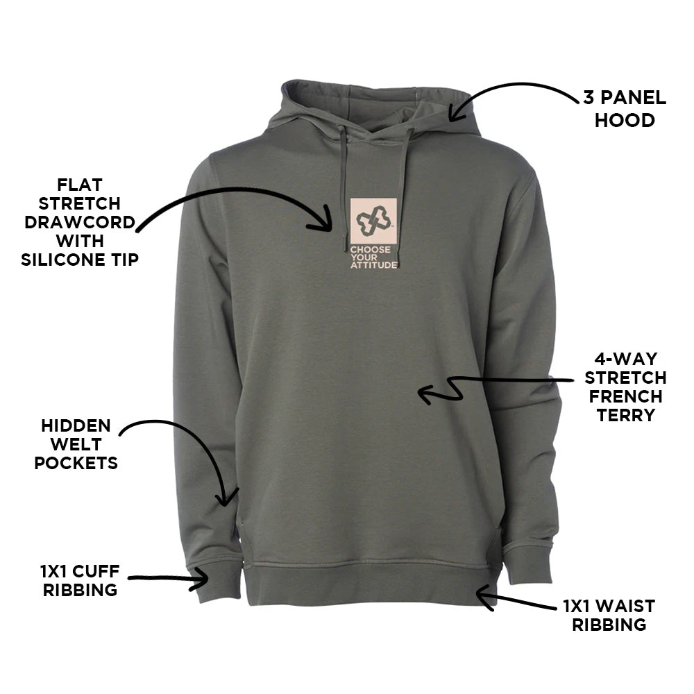 Choose To Rise Performance Hoodie